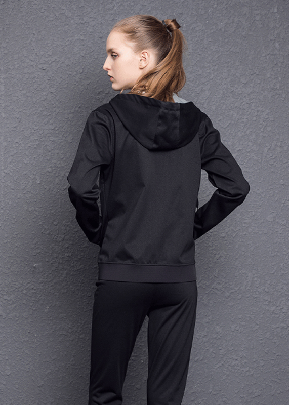 natural athletic hoodie Factory price for Fitness-2