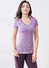 Breathable ladies sportswear Quick Dry fit Spandex Womens’  T shirt TW19008