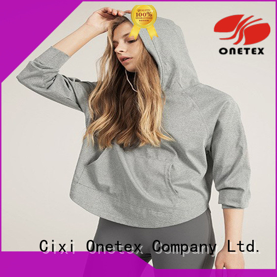 ONETEX Customized sports hoodie womens China for Outdoor activity