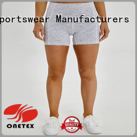 ONETEX Customized female running shorts Factory price for Outdoor activity