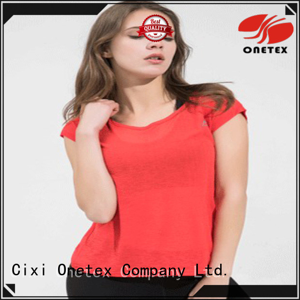 ONETEX popular workout shirts for women factory for work out