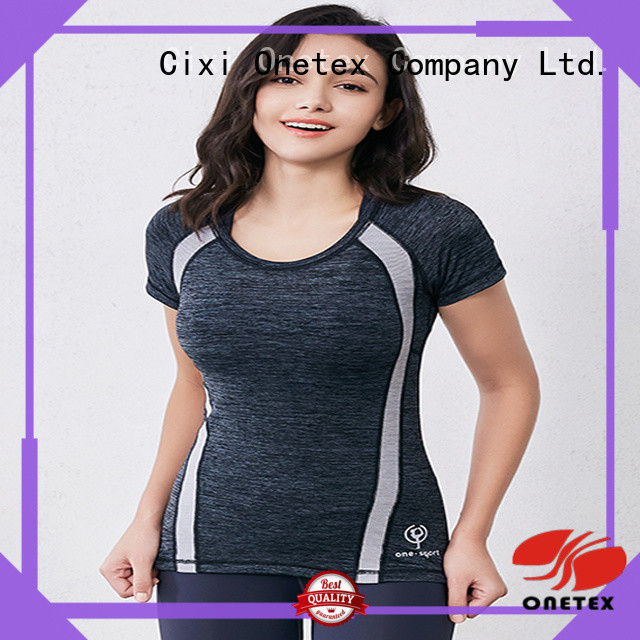 Customized exercise shirts womens Supply for work out