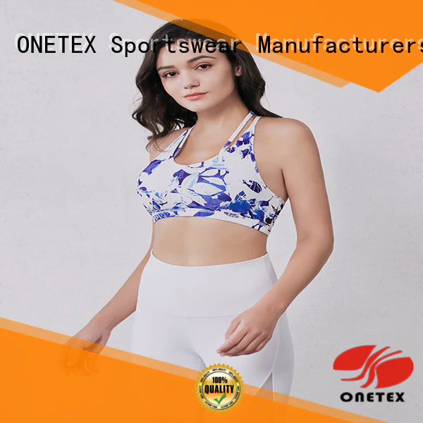 Quick-drying sports bra for gym manufacturers for activity
