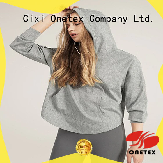 ONETEX buy womens hoodie supplier for Exercise