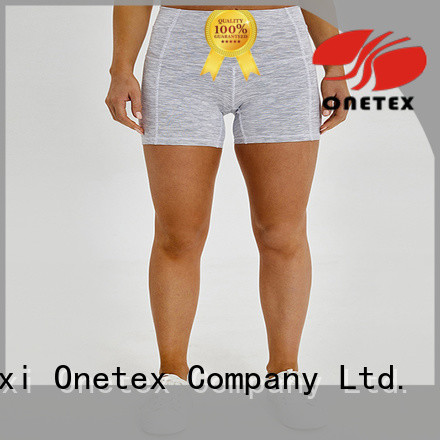 Wholesale female fitness shorts factory for mountain climbing tourism