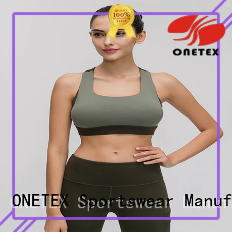 ONETEX Best women's running sports bras Supply for work out