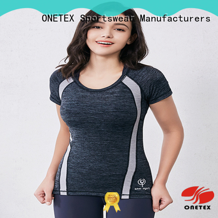 ONETEX Fashion gym shirts for ladies the company for Exercise