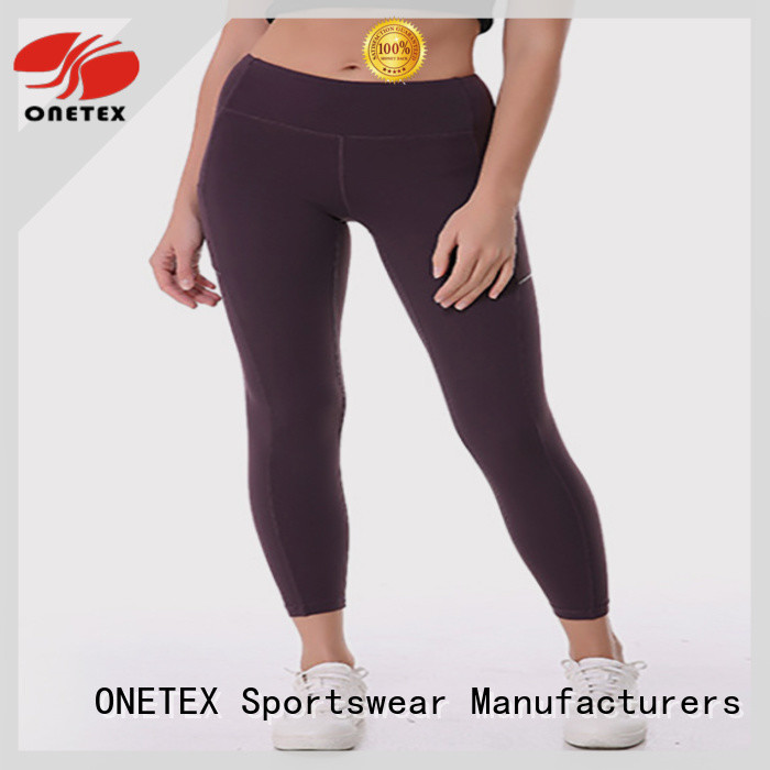 ONETEX Breathable female workout clothes Supply for daily