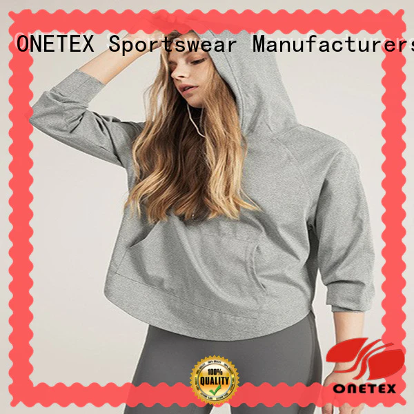 ONETEX comfy hoodies womens factory for Fitness