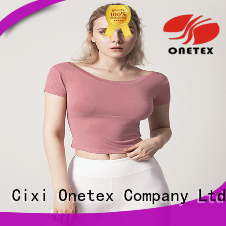 ONETEX gym t shirts for women manufacturers for activity