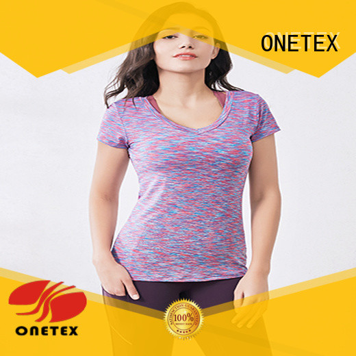 ONETEX Fashion gym t shirts for women supplier for daily