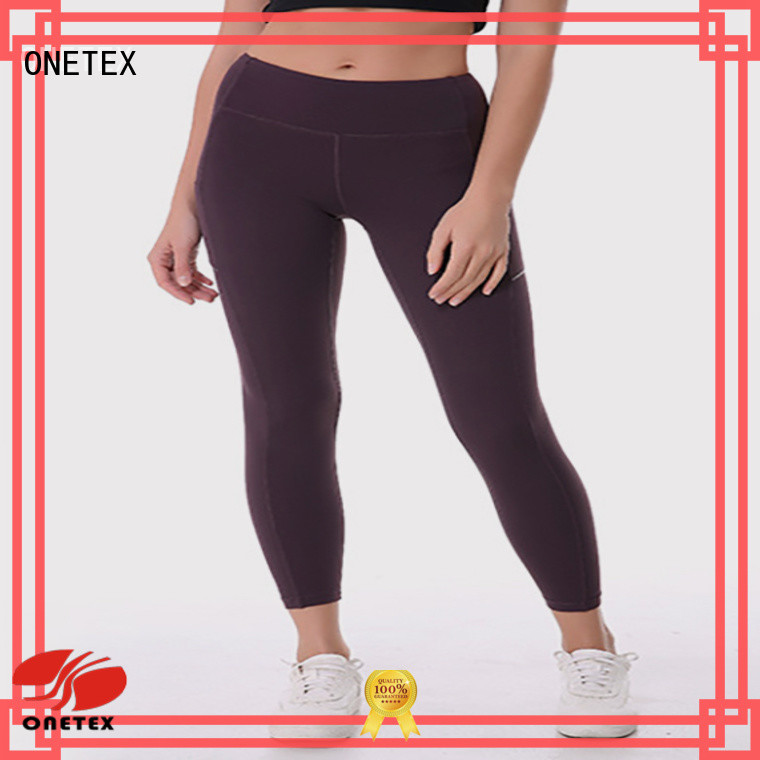 ONETEX ladies running leggings supplier for daily
