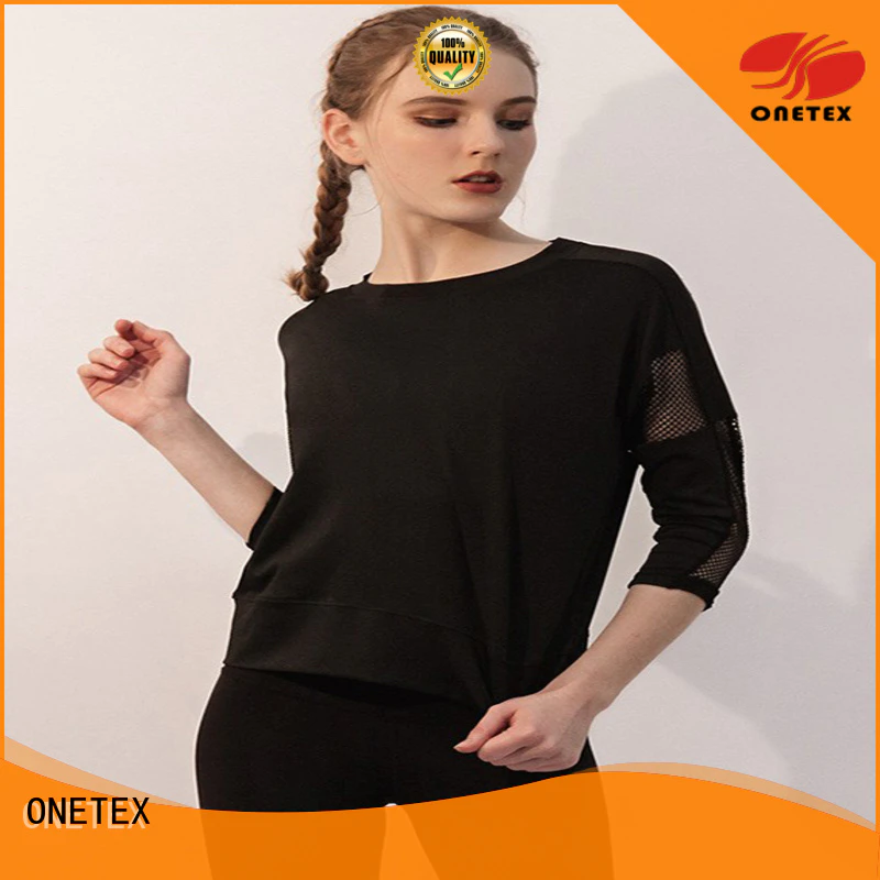 ONETEX keep our body stretch freely womans gym wear the company for Outdoor sports