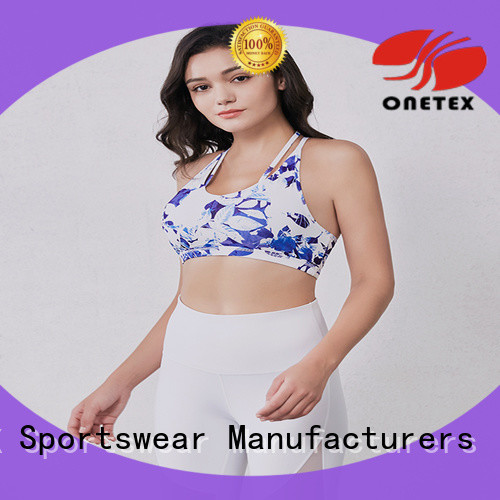 ONETEX Reduce friction best athletic bra supplier for work out