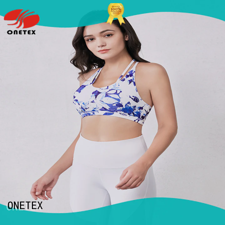 sweat breathable fabric jogging bra wholesale for sports