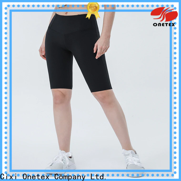 New womens gym shorts sale China for sports