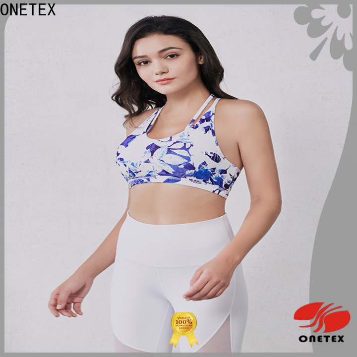 ONETEX custom made comfortable sports bra Factory price for sport