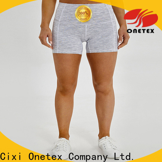 ONETEX Latest female sport shorts Factory price for Outdoor activity