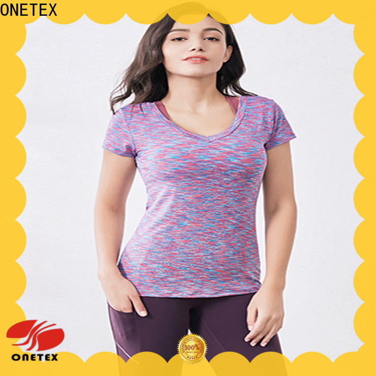 ONETEX women's fitness shirts Suppliers for Fitness
