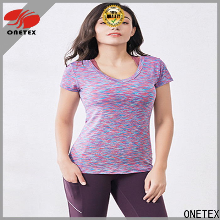 ONETEX women's fitness shirts factory for activity