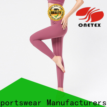 ONETEX Custom gym running leggings Suppliers for Yoga