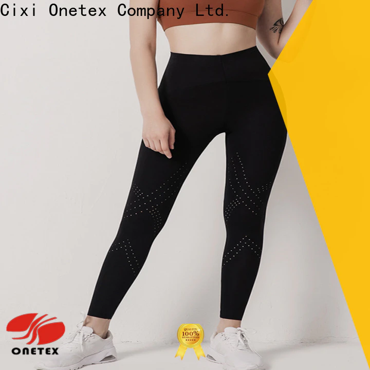 ONETEX popular sports running leggings manufacturer for Yoga