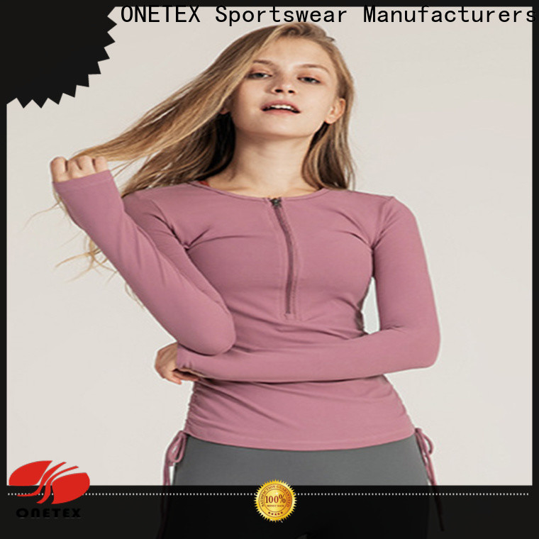 ONETEX Best gym t shirts for women China for sports