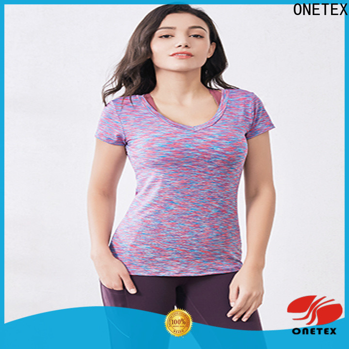 ONETEX womens running shirts manufacturer for daily