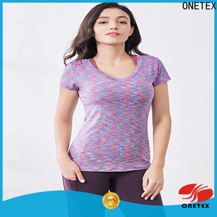 ONETEX womens running shirts manufacturer for daily