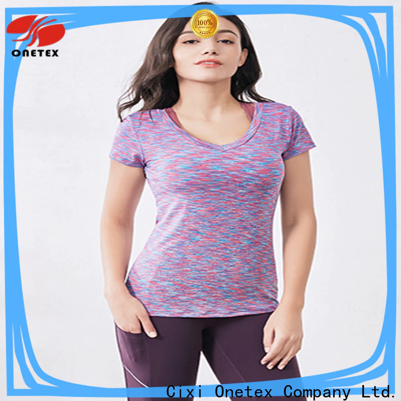 Comfort performance buy gym shirts supplier for sports