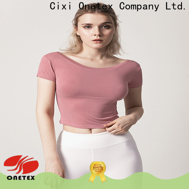 ONETEX high quality fabrics womens exercise shirts company for Outdoor sports