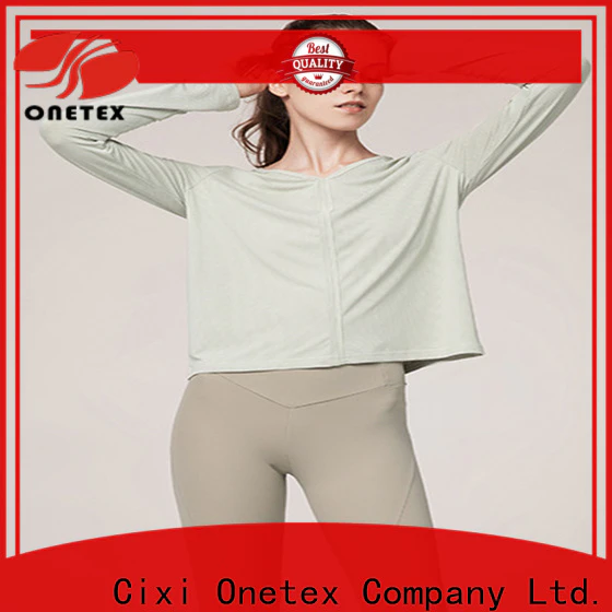 ONETEX high quality fabrics buy gym shirts China for daily