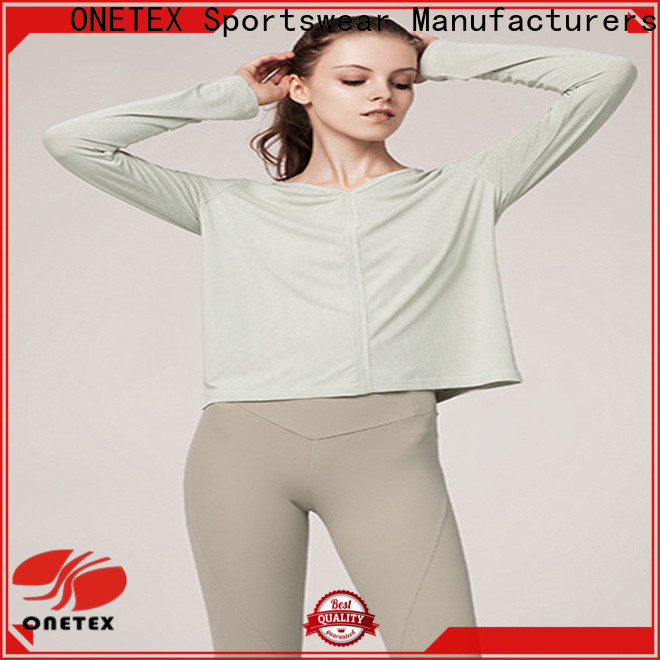 ONETEX High repurchase rate women's athletic shirts supplier for daily
