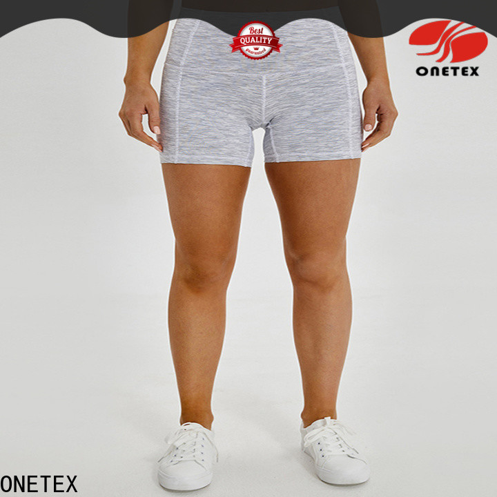 ONETEX Breathable ladies active shorts manufacturers for sports