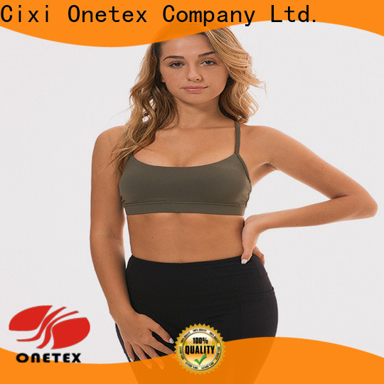 ONETEX high quality women's sports bras sale China for activity
