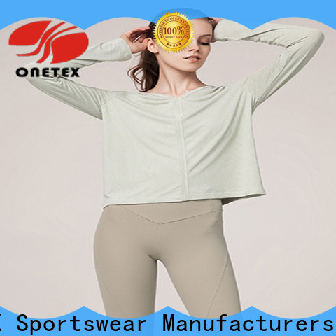 Breathable ladies sportswear Factory price for Exercise