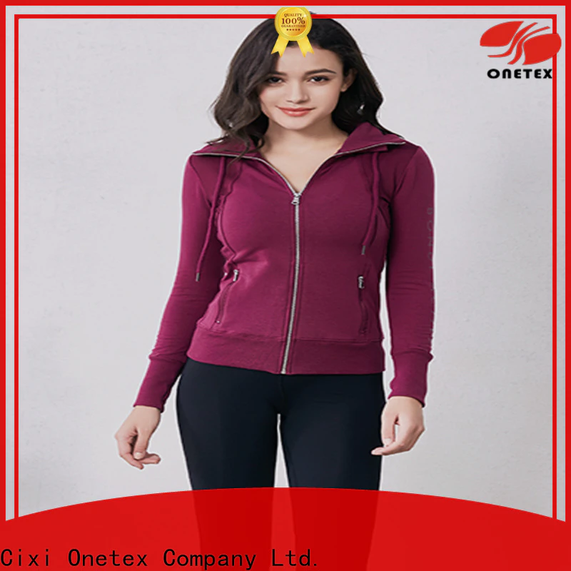 Breathable ladies sports jacket Factory price for outdoor sports