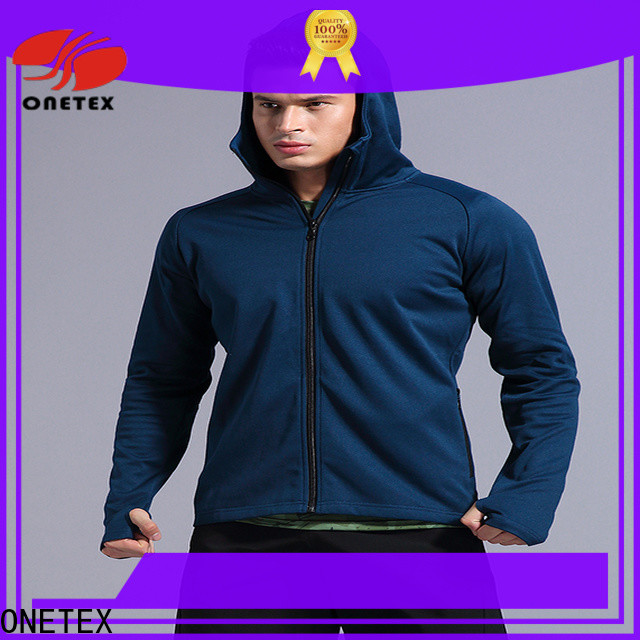 ONETEX custom hoodies for men China for Outdoor sports
