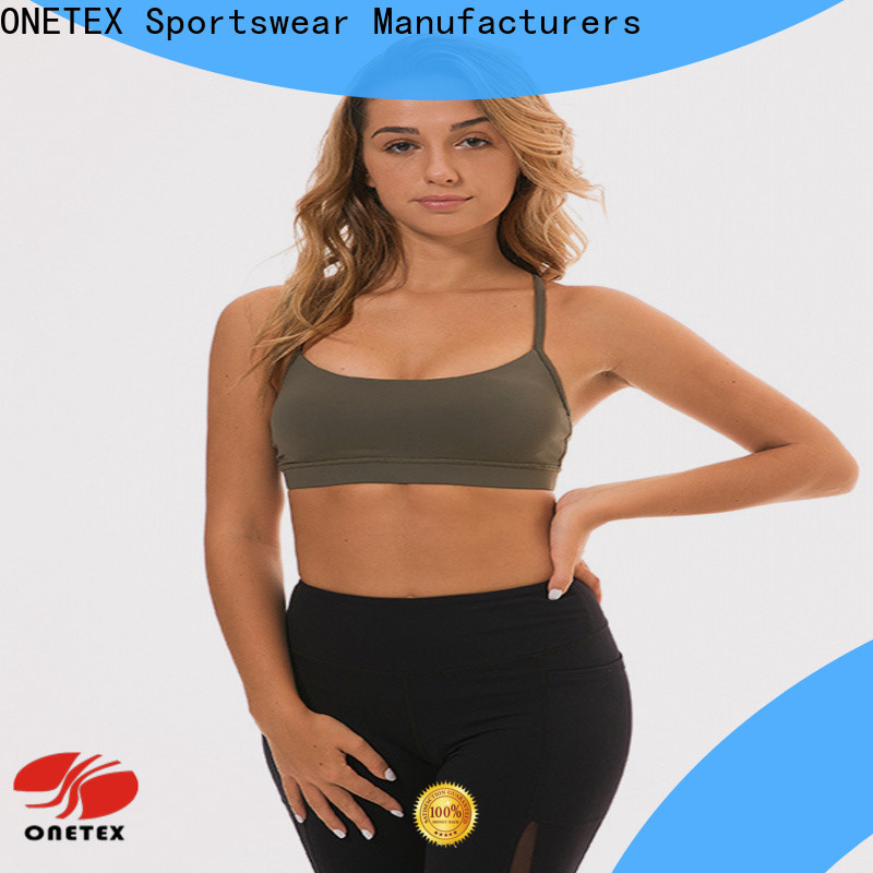 ONETEX Breathable womens fitness clothing supplier for sport