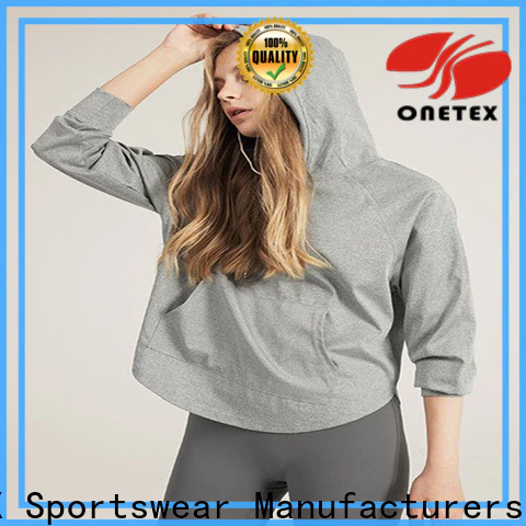 ONETEX Breathable popular mens sweatshirts manufacturer for sport