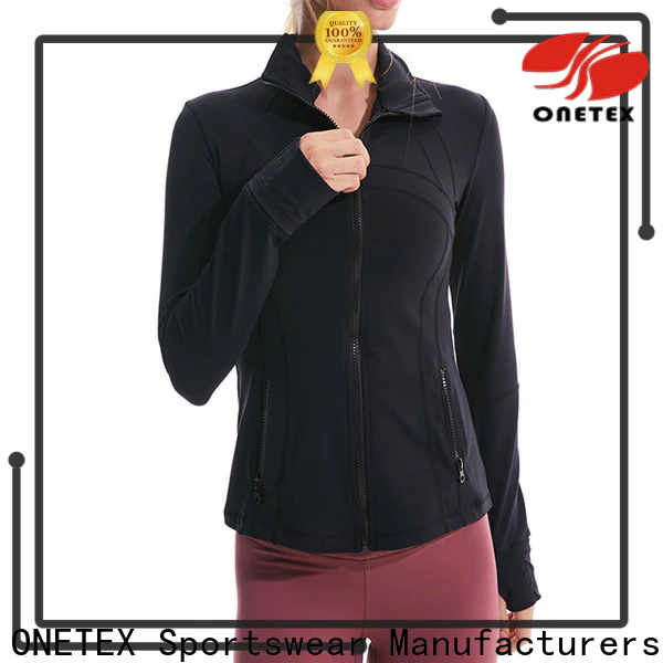 ONETEX comfortable customize sports jackets Factory price for activity