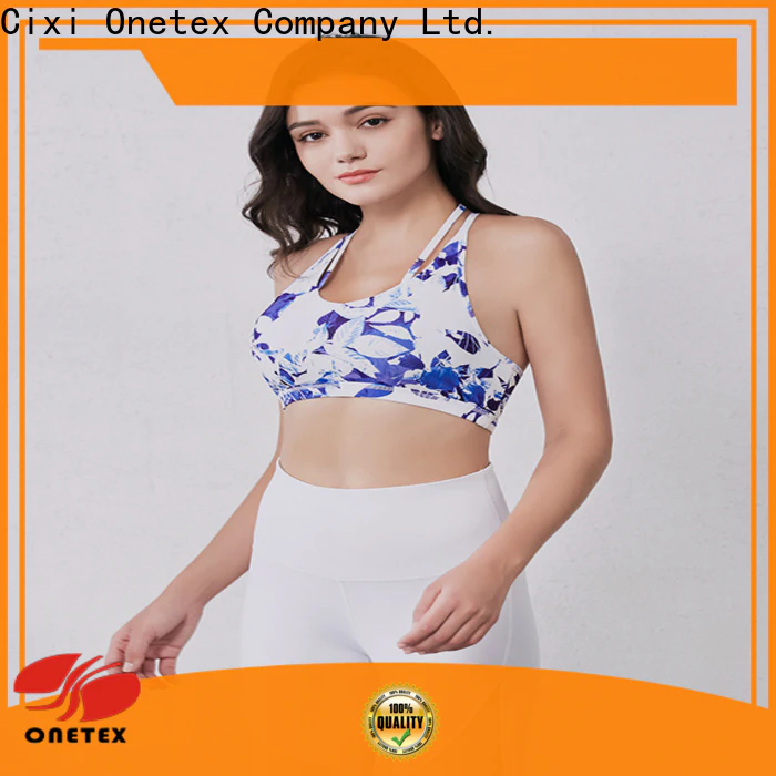 sweat breathable fabric running bra Suppliers for activity
