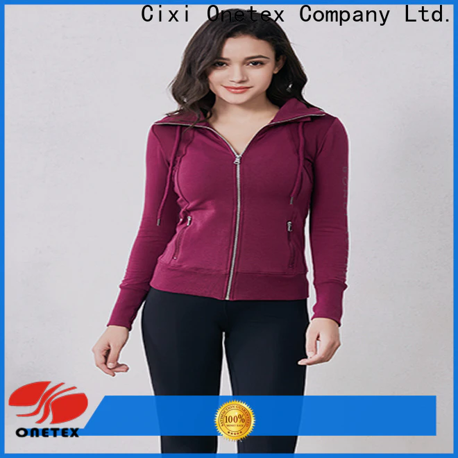 Breathable womens athletic jacket for business for sport