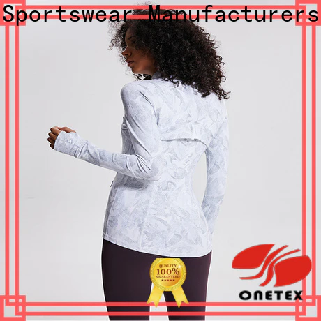 ONETEX custom made personalized athletic jackets company for walking