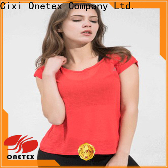 ONETEX moisture permeability ladies sports wear Suppliers for Fitness