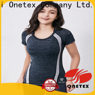ONETEX quick-dry fabric gym t shirts for women manufacturer for work out