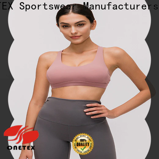 sweat breathable fabric ladies running bra company for sport