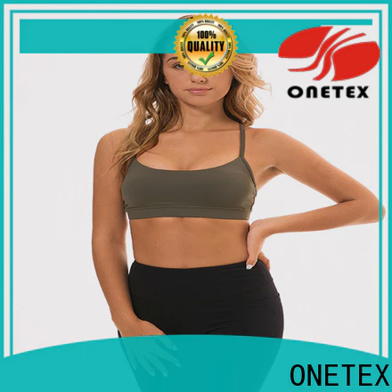 ONETEX sweat breathable fabric customize sports bras company for Fitness