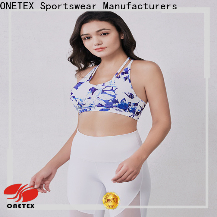 ONETEX high quality running bra sale supplier for sports