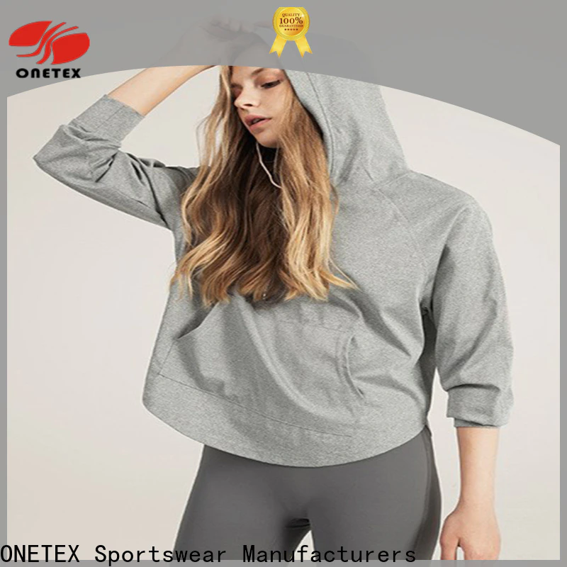 ONETEX ladies hoodies manufacturer for Outdoor activity